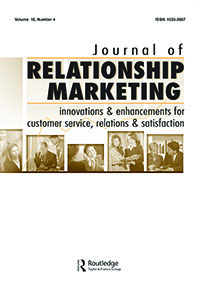 Cover image for Journal of Relationship Marketing, Volume 16, Issue 4, 2017