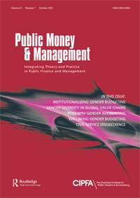 Cover image for Public Money & Management, Volume 41, Issue 7, 2021