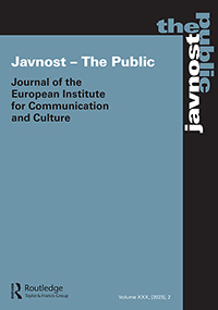 Cover image for Javnost - The Public, Volume 30, Issue 2, 2023