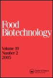 Cover image for Food Biotechnology, Volume 19, Issue 3, 2005