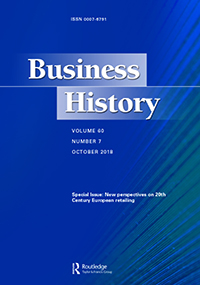 Cover image for Business History, Volume 60, Issue 7, 2018