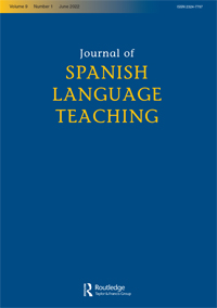 Cover image for Journal of Spanish Language Teaching, Volume 9, Issue 1, 2022