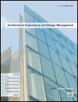 Cover image for Architectural Engineering and Design Management, Volume 10, Issue 3-4, 2014