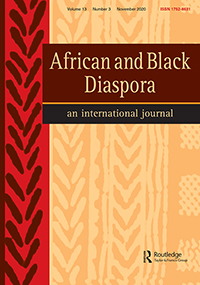 Cover image for African and Black Diaspora: An International Journal, Volume 13, Issue 3, 2020