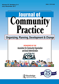 Cover image for Journal of Community Practice, Volume 25, Issue 3-4, 2017