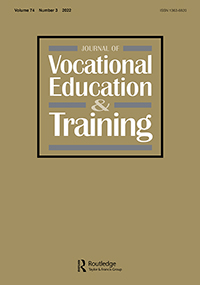 Cover image for Journal of Vocational Education & Training, Volume 74, Issue 3, 2022