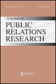 Cover image for Journal of Public Relations Research, Volume 20, Issue 1, 2007