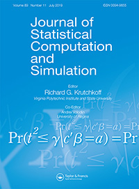 Cover image for Journal of Statistical Computation and Simulation, Volume 89, Issue 11, 2019