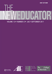 Cover image for The New Educator, Volume 13, Issue 3, 2017