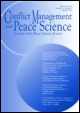 Cover image for Conflict Management and Peace Science, Volume 24, Issue 2, 2007