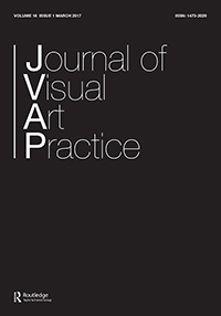 Cover image for Journal of Visual Art Practice, Volume 16, Issue 1, 2017