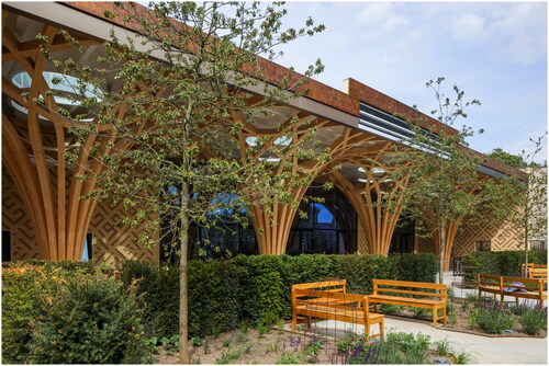 Figure 6 Cambridge Central Mosque, Cambridge, Marks Barfield Architects, 2019. Courtesy of Sirj Photography.