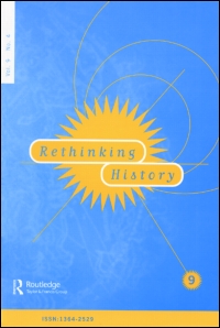 Cover image for Rethinking History, Volume 2, Issue 1, 1998