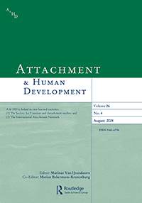 Cover image for Attachment & Human Development, Volume 26, Issue 4, 2024