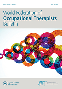 Cover image for World Federation of Occupational Therapists Bulletin, Volume 75, Issue 1, 2019