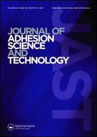 Cover image for Journal of Adhesion Science and Technology, Volume 31, Issue 1, 2017