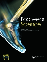 Cover image for Footwear Science, Volume 3, Issue sup1, 2011