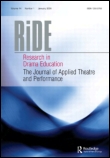 Cover image for Research in Drama Education: The Journal of Applied Theatre and Performance, Volume 17, Issue 4, 2012