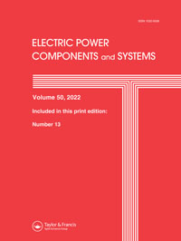 Cover image for Electric Power Components and Systems, Volume 50, Issue 13, 2022