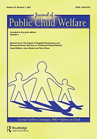 Cover image for Journal of Public Child Welfare, Volume 15, Issue 1, 2021