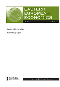 Cover image for Eastern European Economics, Volume 58, Issue 4, 2020