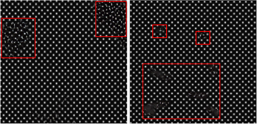 Figure 6. Generate OLED panel unclassified defect images with a partial diffusion model.