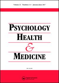 Cover image for Psychology, Health & Medicine, Volume 22, Issue 7, 2017