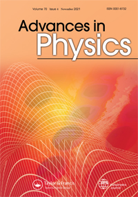 Cover image for Advances in Physics, Volume 70, Issue 4, 2021