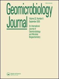 Cover image for Geomicrobiology Journal, Volume 29, Issue 9, 2012