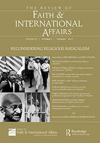Cover image for The Review of Faith & International Affairs, Volume 15, Issue 2, 2017