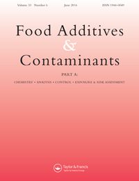 Cover image for Food Additives & Contaminants: Part A, Volume 33, Issue 6, 2016