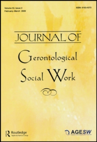 Cover image for Journal of Gerontological Social Work, Volume 34, Issue 1, 2000