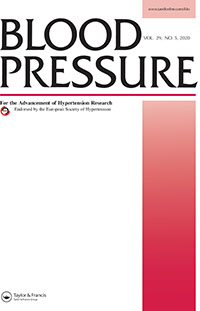 Cover image for Blood Pressure, Volume 29, Issue 5, 2020