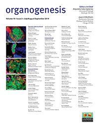 Cover image for Organogenesis, Volume 10, Issue 3, 2014