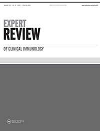 Cover image for Expert Review of Clinical Immunology, Volume 18, Issue 1, 2022