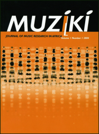 Cover image for Muziki, Volume 19, Issue 1, 2022