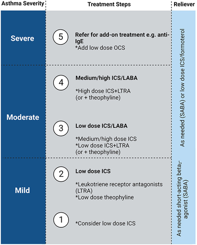 Figure 1 GINA-2014 guidelines.