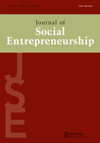 Cover image for Journal of Social Entrepreneurship, Volume 8, Issue 2, 2017