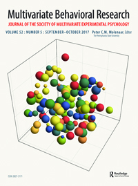 Cover image for Multivariate Behavioral Research, Volume 52, Issue 5, 2017