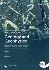 Cover image for New Zealand Journal of Geology and Geophysics, Volume 66, Issue 3, 2023