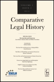 Cover image for Comparative Legal History, Volume 1, Issue 2, 2013