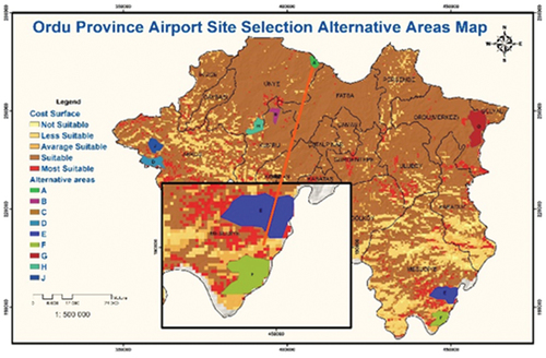 Figure 14. Alternative zone F.