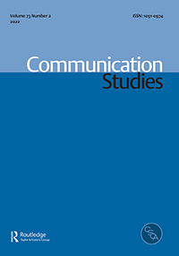 Cover image for Communication Studies, Volume 73, Issue 2, 2022