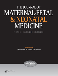 Cover image for The Journal of Maternal-Fetal & Neonatal Medicine, Volume 34, Issue 23, 2021
