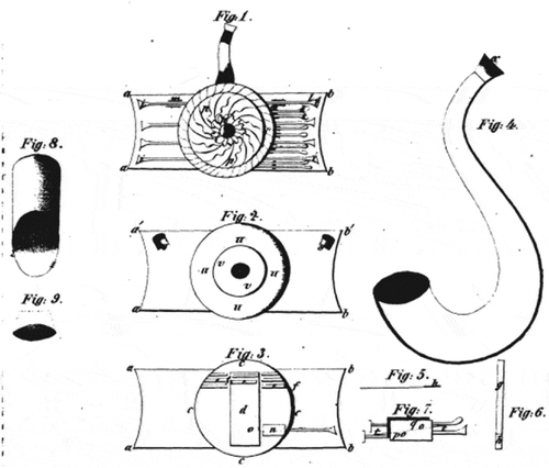 Figure 3. Reichstein’s Neue Tschiang, printed in the AMZ.