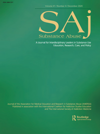 Cover image for Substance Abuse, Volume 41, Issue 4, 2020
