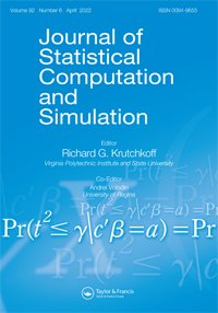 Cover image for Journal of Statistical Computation and Simulation, Volume 92, Issue 6, 2022
