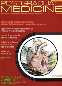 Cover image for Postgraduate Medicine, Volume 61, Issue 6, 1977