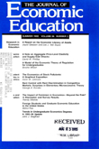 Cover image for The Journal of Economic Education, Volume 26, Issue 3, 1995