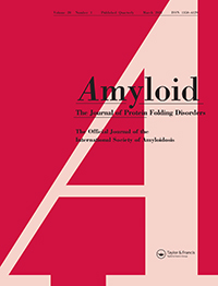 Cover image for Amyloid, Volume 28, Issue 1, 2021